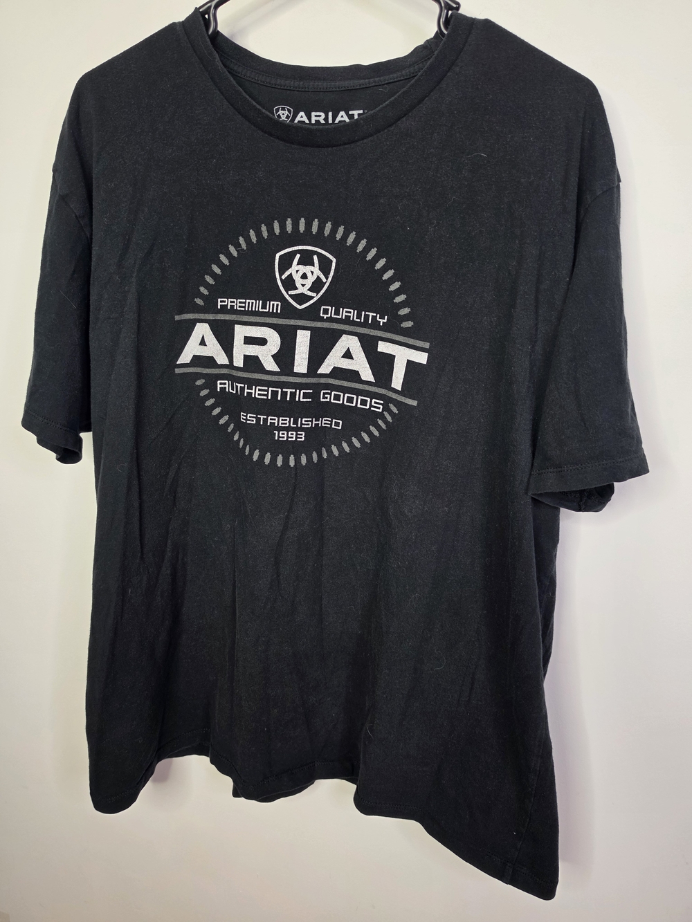 Ariat Men’s XL Black Premium Quality Authentic Goods Western Graphic T-Shirt